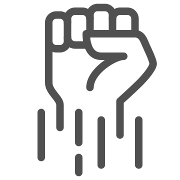 Arm, fast, fight icon