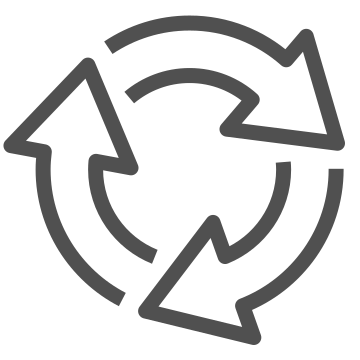 Arrows, circular, cycle icon