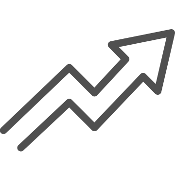 Arrows, ascending, direction icon