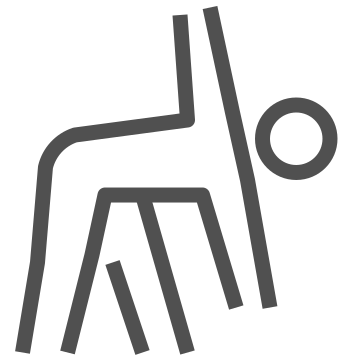 Active lifestyle, athlete, exercise icon