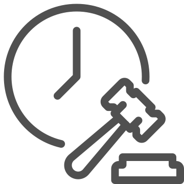 Auction, bidding, gavel icon