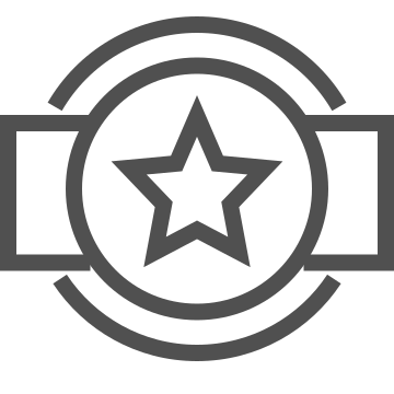 Achievement, awards, recognition icon