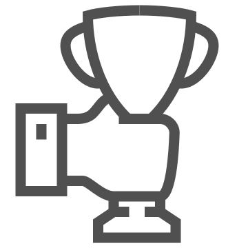 Achievement, awards, competition icon