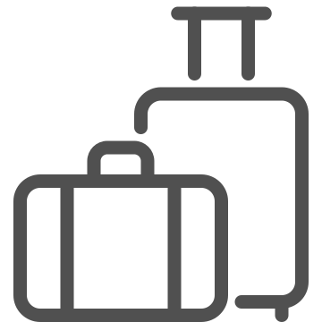 Airport, baggage, luggage icon