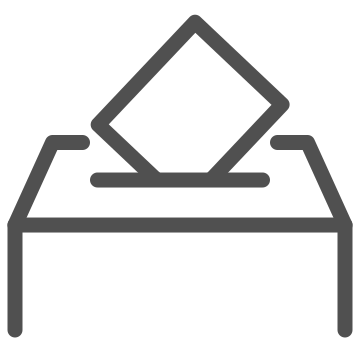 Ballot, box, democracy icon