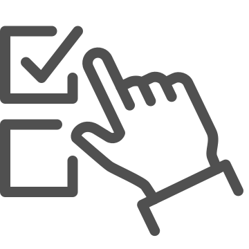 Ballot, checkmark, democracy icon