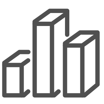 Analytics, bar chart, business icon