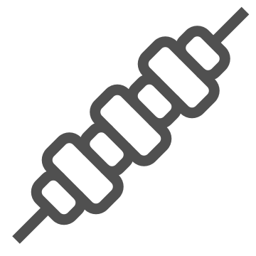 Barbecue, bbq skewer, cooking icon
