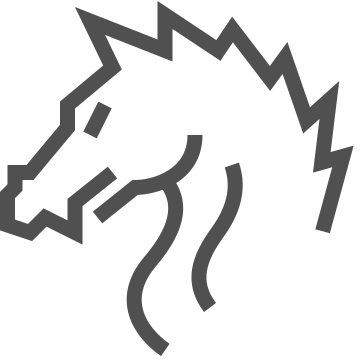 Beast, creature, dragon icon