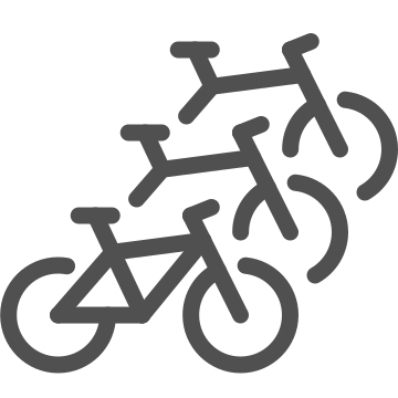 Bicycle, bike, cycling icon