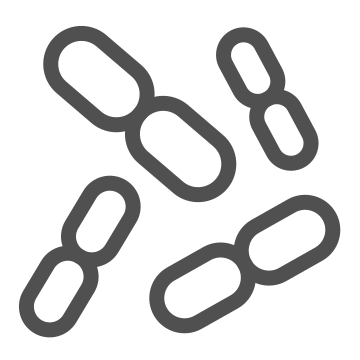 Bacteria, bio, biology icon