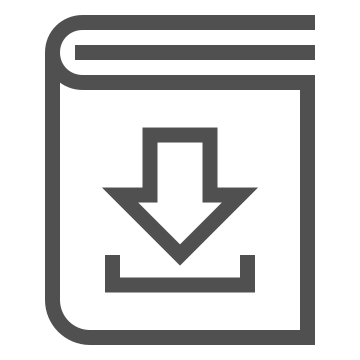 Book, digital, download icon