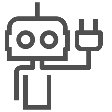 Ai, automation, bot icon