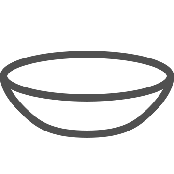Bowl, ceramic, dish icon