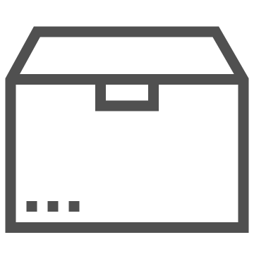 Box, cardboard, container icon