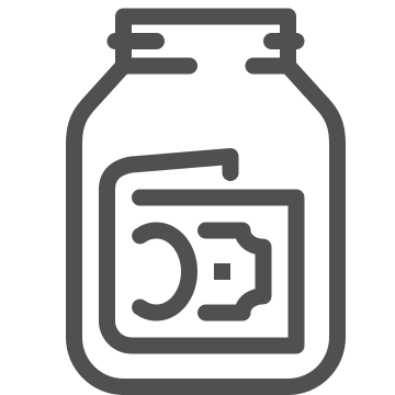 Banking, bonus money, budget icon