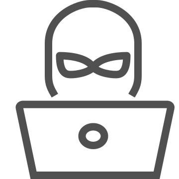 Burglar, criminal, intruder icon