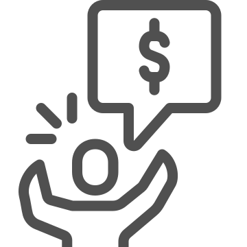Business, communication, finance icon