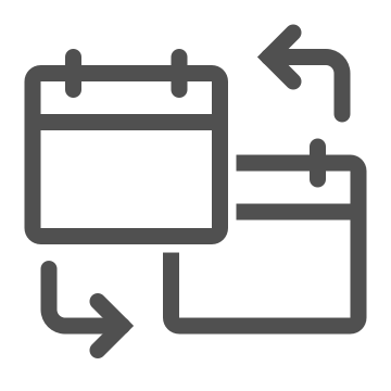 Calendar, date, event planning icon