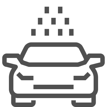 Automobile, car, communication icon