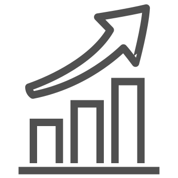 Analysis, charts, data icon