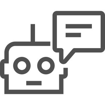 Ai, automation, chatbot icon