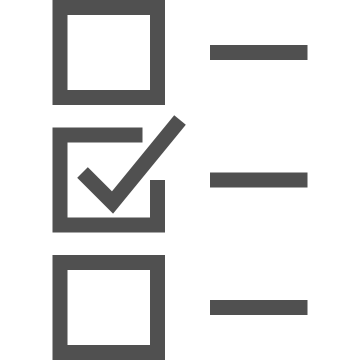 Checkbox, checklist, form icon