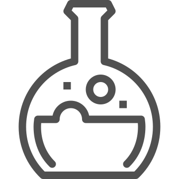 Chemistry, experiment, flask icon