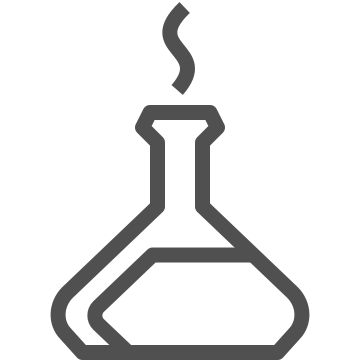 Chemistry, experiment, flask icon