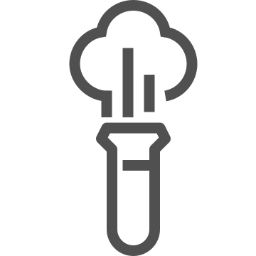 Chemistry, experiment, glassware icon