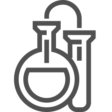 Chemistry, experiment, flask icon