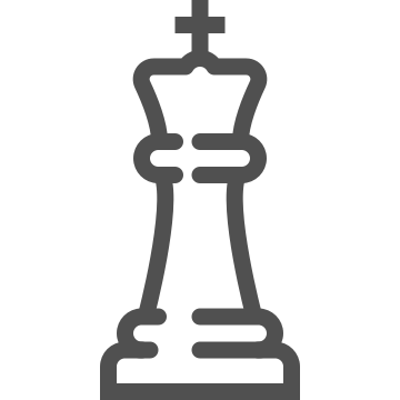 Board game, chess, chess piece icon