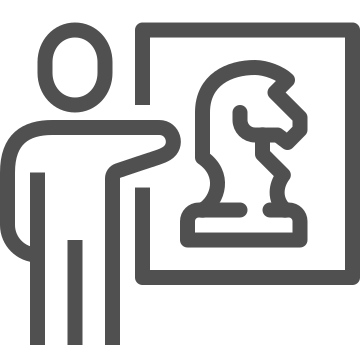 Board game, chess, chess piece icon