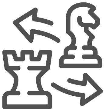 Chess, game, knight icon