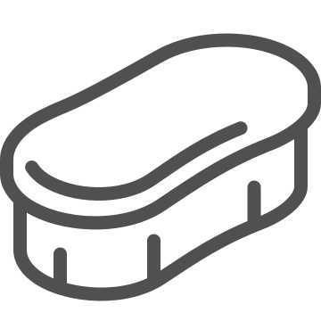 Brush, cleaning, housekeeping icon