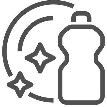 Cleaning, detergent, household icon
