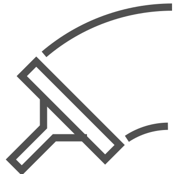Cleaning, glass, squeegee icon