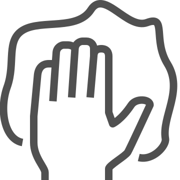 Cleaning, cloth, dust icon