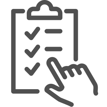 Checklist, clipboard, document icon