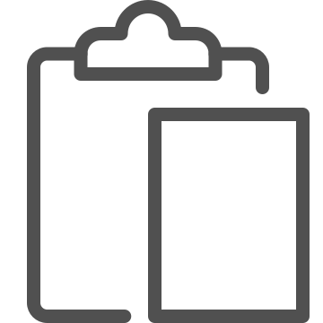 Clipboard, copy, document icon