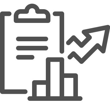 Chart, clipboard, data icon