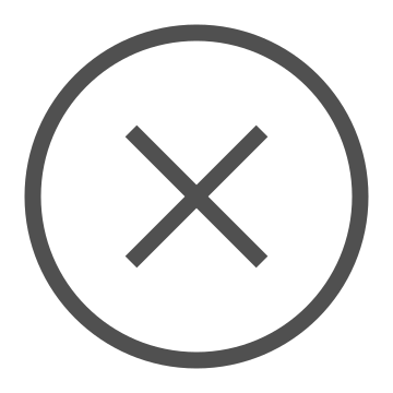 Cancel, close, cross icon