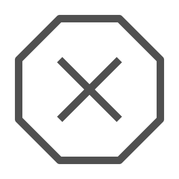 Cancel, close, delete icon
