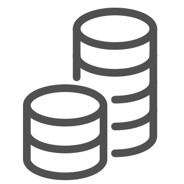 Coins, currency, finance icon