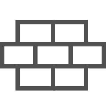 Bricks, building, construction icon