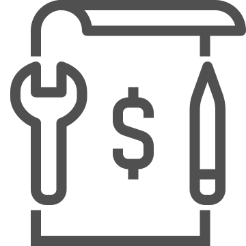 Building, construction, cost icon