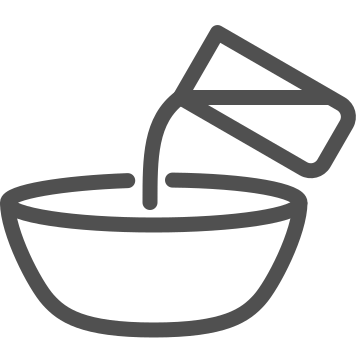 Bowl, cooking, ingredient icon