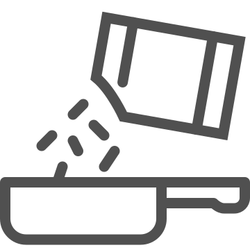 Cooking, frying, kitchenware icon