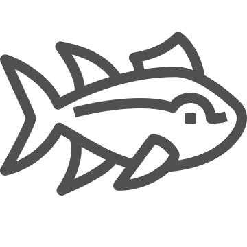 Cooking, cuisine, fish icon