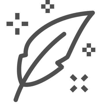 Content creation, copywriting, editorial icon